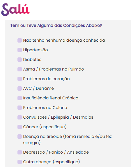 Anamnese salú doenças